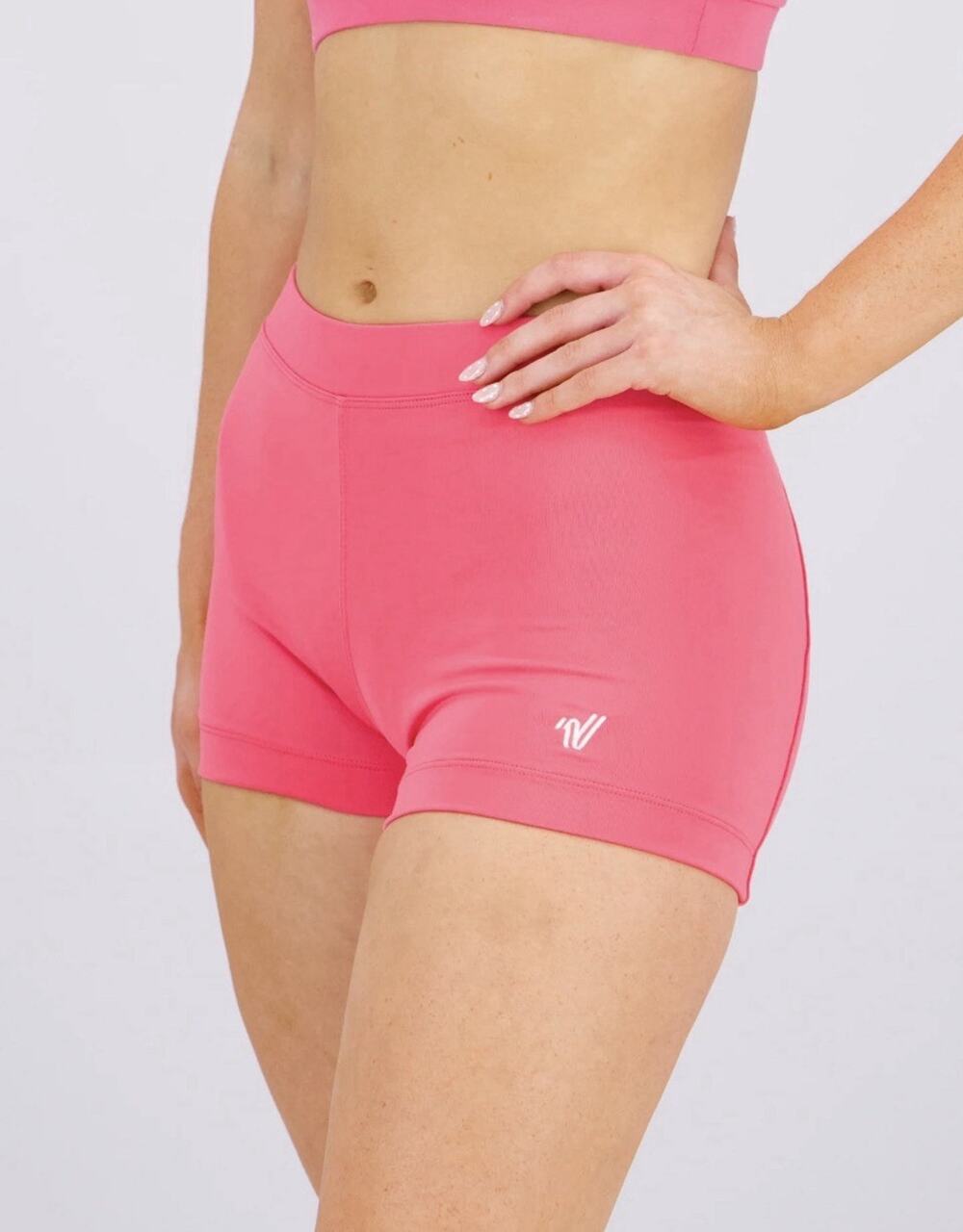 Varsity Spirit S MotionFLEX Shorts Hot Pink Sz Small